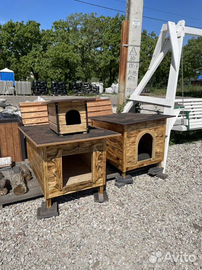 Будка Декоративная Мельница для собак котов