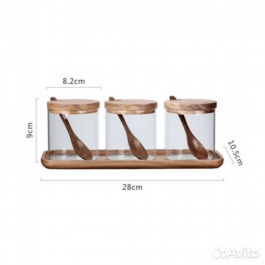 Набор для специй с подставкой