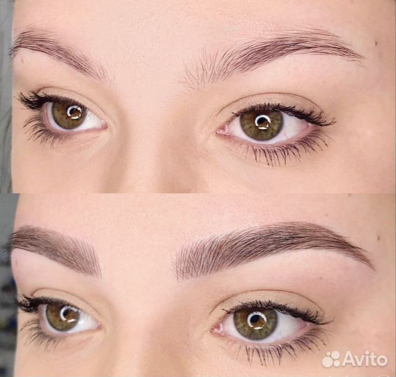 Волосковый перманентный макияж