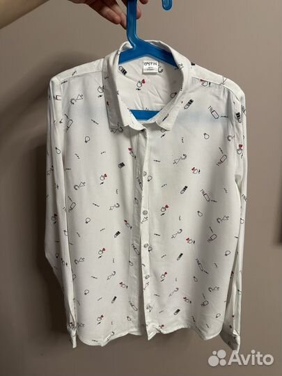 Блузка ostin школьная 140