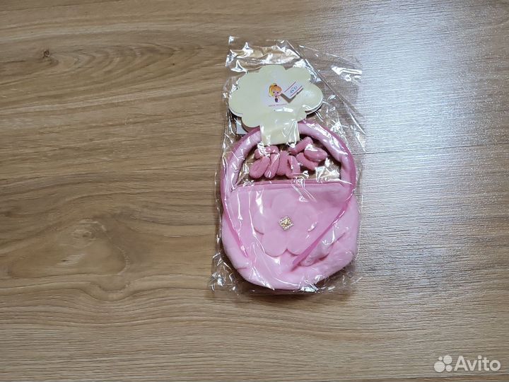 Детская сумочка розовая