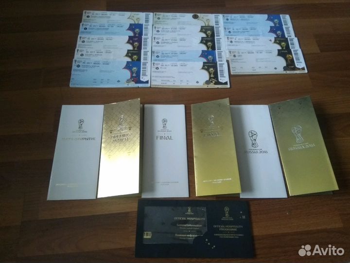 Билеты с чм по футболу fifa world CUP russia 2018
