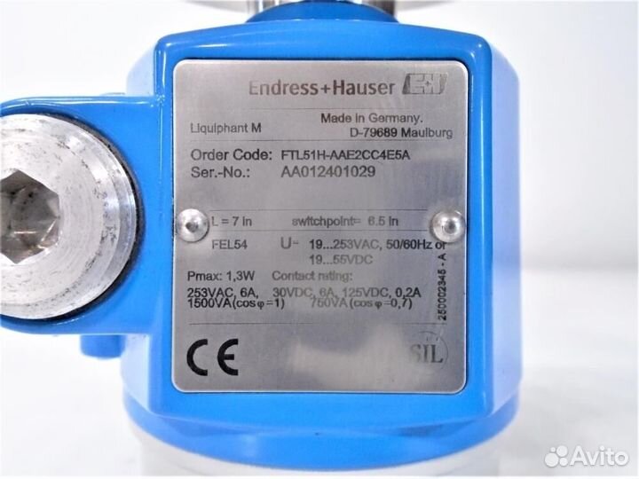 Приборы Endress Hauser / лот winsv 24335