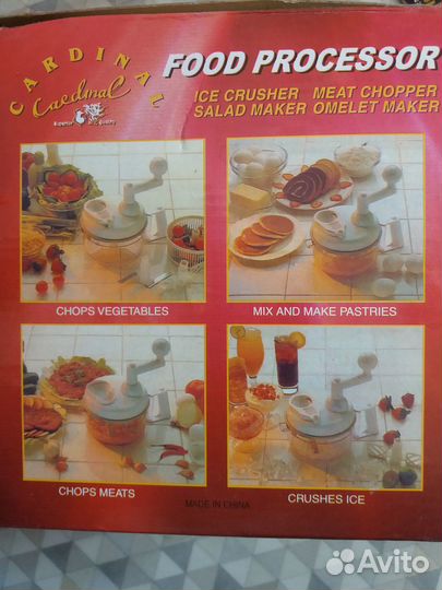 Миксер измельчитель блендер ручной механич Китай