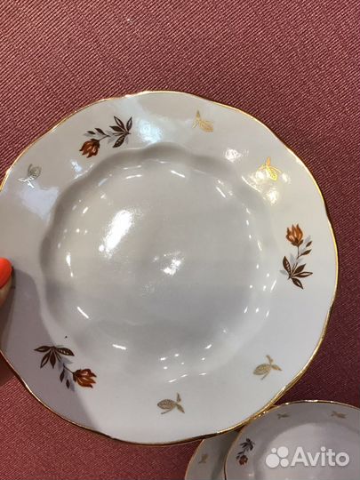 Тарелки Рижские десертные и Владивостокский фз