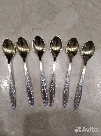 Чайные ложки мельхиоровые