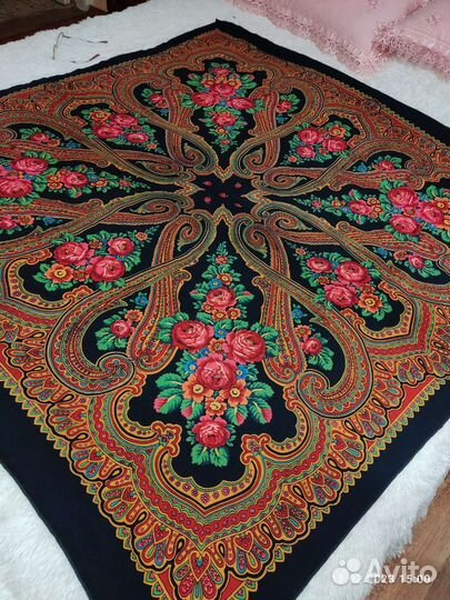 Павлопасадские платки винтаж