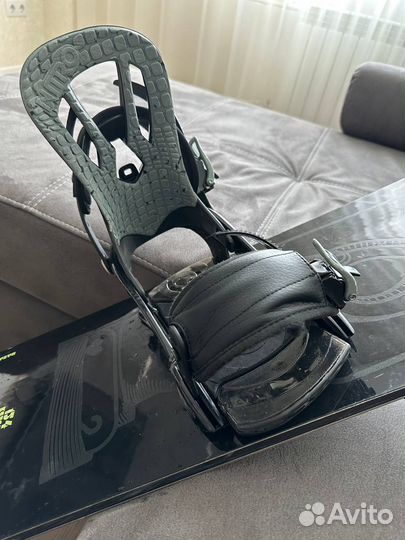 Комплект сноуборд Bataleon EvilTwin154 + крепы