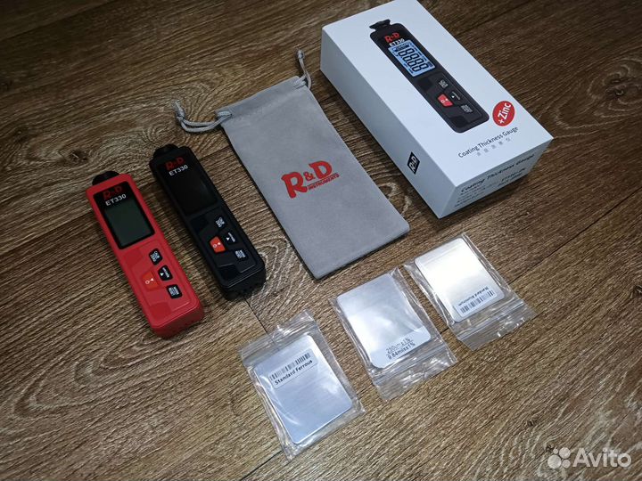 Толщиномер R&D ET330 Zn, Fe, NF до 1500мкр