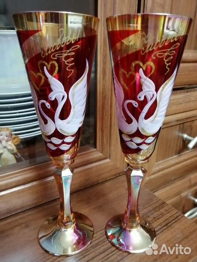 Фужеры свадебные