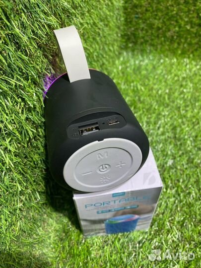 Беспроводная Bluetooth Колонка с LED подсветкой (З