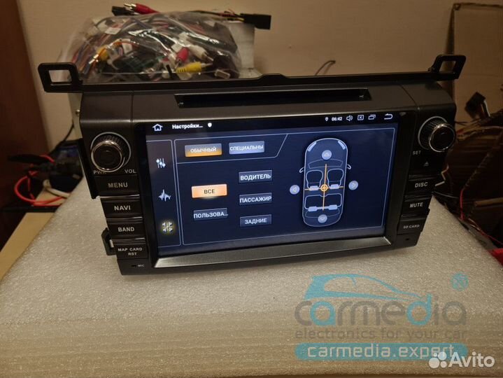 Штатная магнитола для Toyota RAV4 (с 2013г.в. по 2