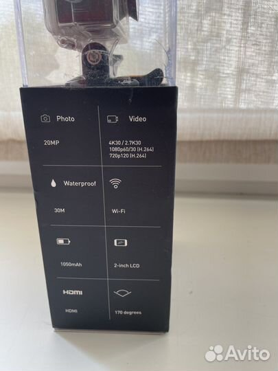 Экшн камера в 4К eken H9R