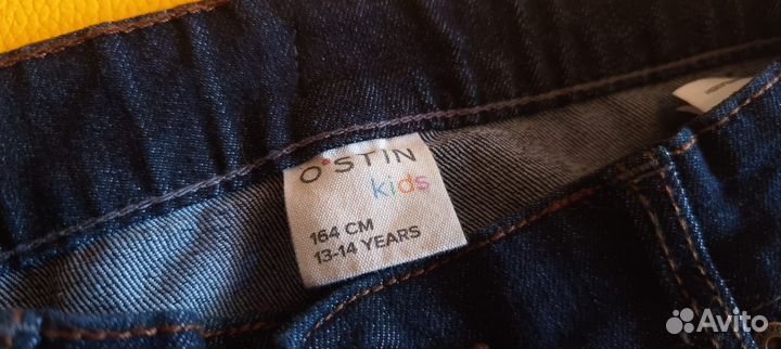Джинсы ostin для мальчика р 164 / не носились