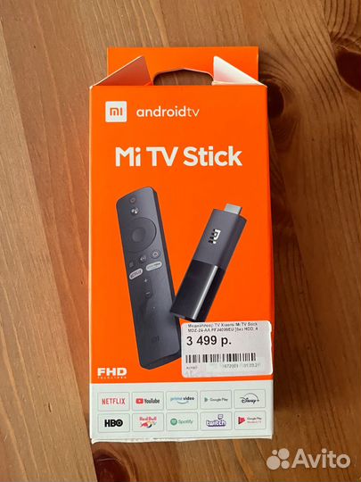 Xiaomi тв-приставка TV Stick RU