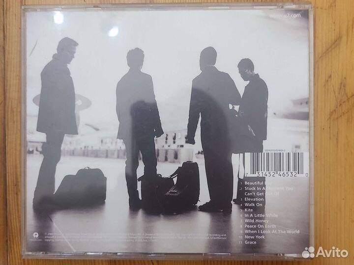U2 cd диск