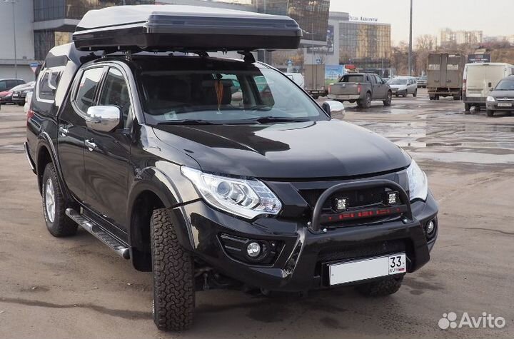 Бампер передний Mitsubishi L200 2015-11.2018 кроме