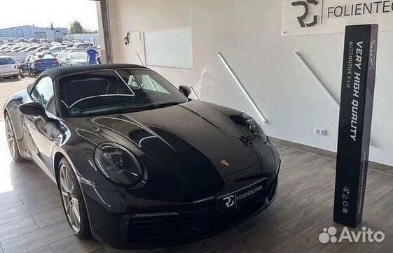 Полиуретановая пленка для оклейки фар\VHQ Headligh