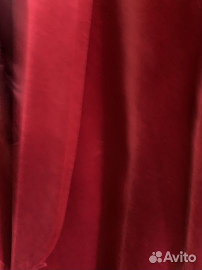 Пиджак бархатный малиновый