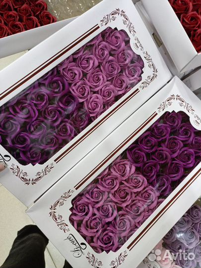 Мыльные розы, пенные цветы, Акриловые заготовки