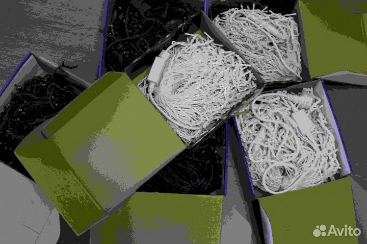 Гирлянда уличная 25м