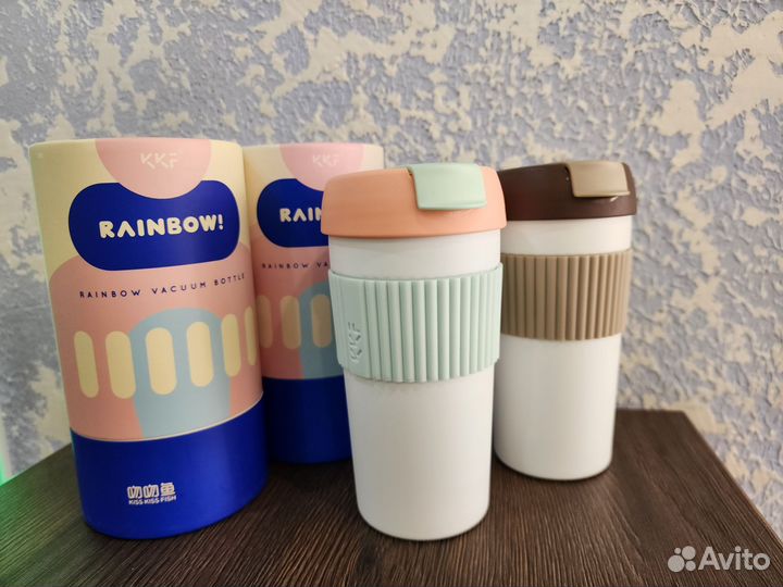 Термокружка KKF Rainbow 490 мл