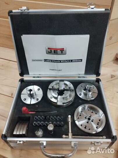 Патрон токарный 4 х кулачковый по дереву JET