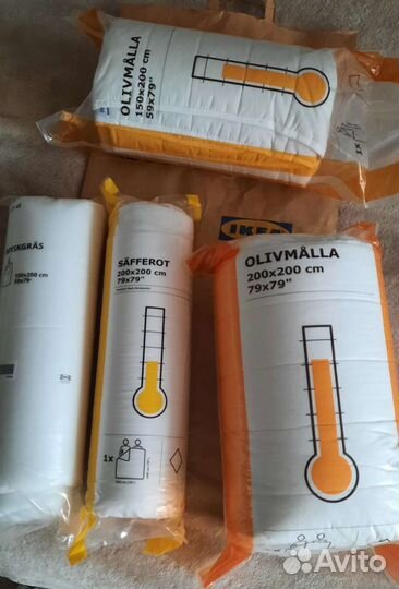 Новое Одеяло IKEA myskgras