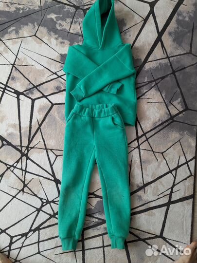 Детский костюм из футера с начесом