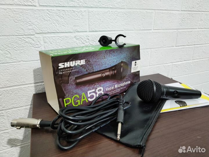 Студийный микрофон shure