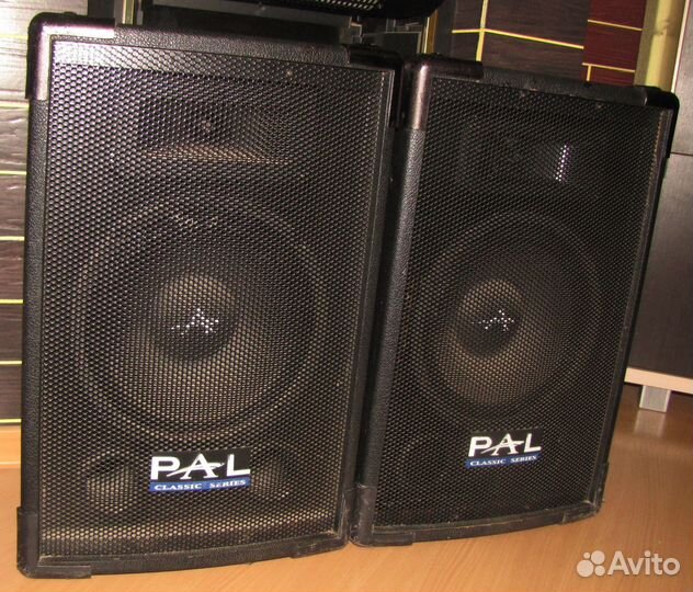 Колонки PAL 480W 2шт U-1 Pro Акустика D10