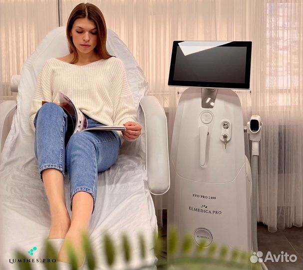 Диодный лазер для эпиляции Lumines’ Max’Pro 2000вт