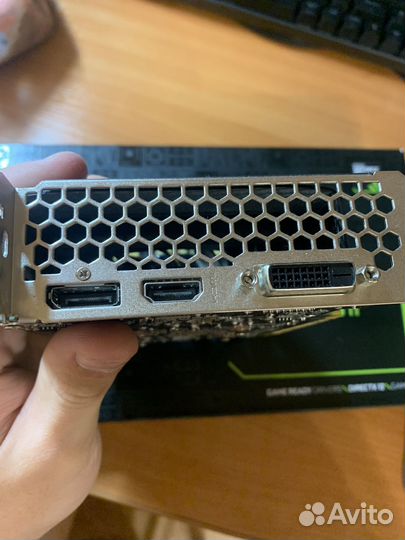 Видеокарта palit geforce gtx 1050ti 4gb stormx