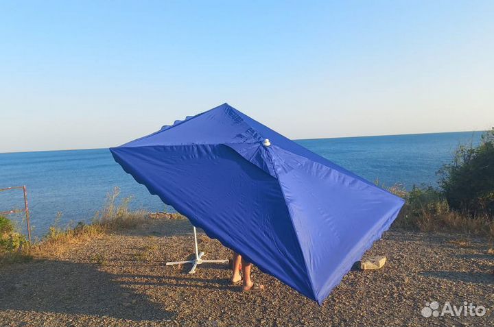 Зонт прямоугольный пляжный 2на3