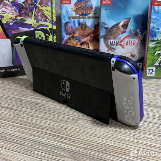 Nintendo Switch Oled Полный Комплект