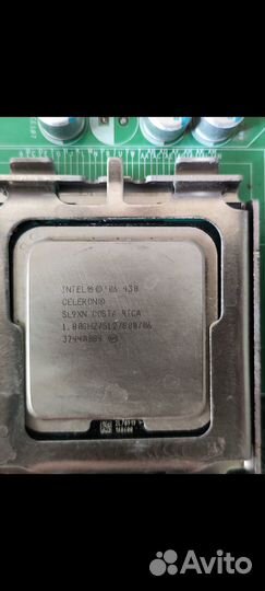 Материн плат intel + проц. cpu Intel Core LGA 775