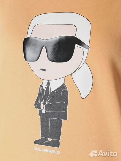 Футболка хлопковая Karl Ikonik 2.0 Karl Lagerfeld