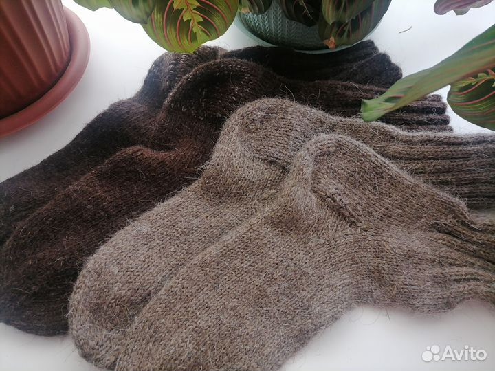 Носки шерстяные, в наличии мужские и женские