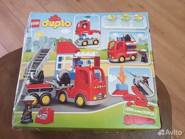 Lego duplo пожарная машина