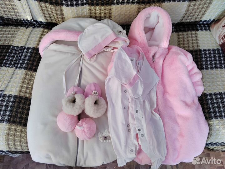 Конверт на выписку зимний