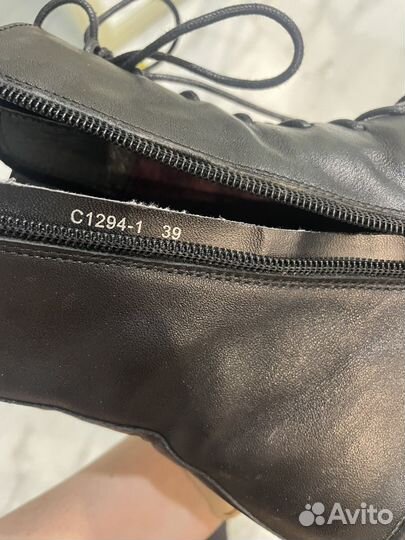 Ботинки женские демисезонные 39 размер