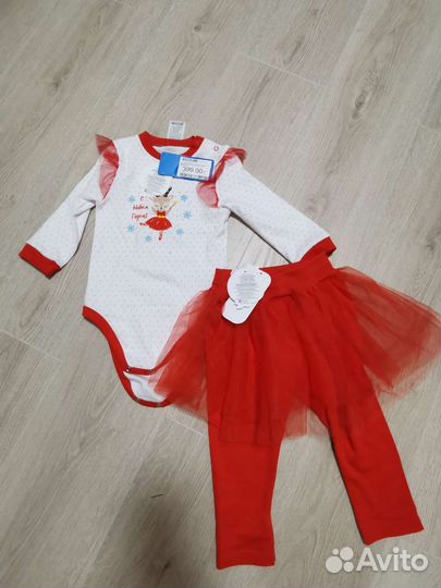Новогодний костюм для девочки размер 86