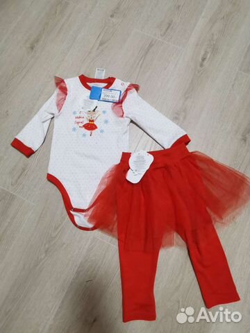Новогодний костюм для девочки размер 86