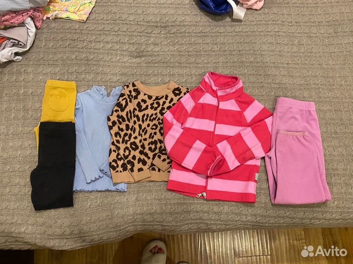 Вещи пакетом для девочки 110 см mango, H&M, Zara