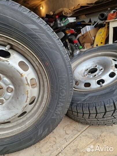 Зимние резина yokohama на дисках