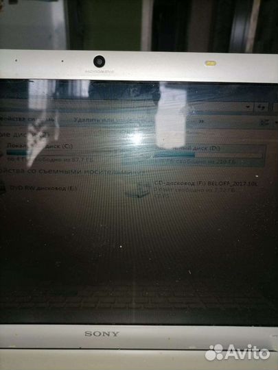 Ноутбук sony vaio Model PCG-61611V