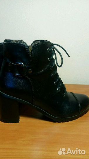 П/сапоги натуральная кожа 39размер
