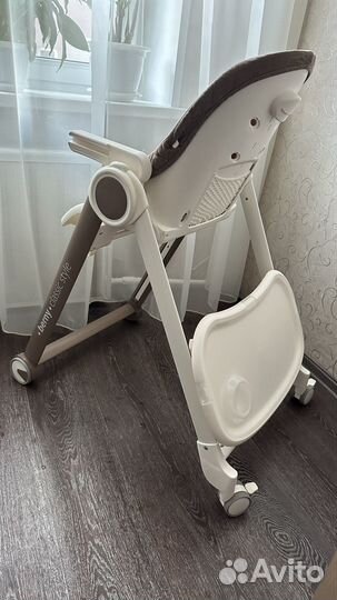 Детский стульчик для кормления happy baby