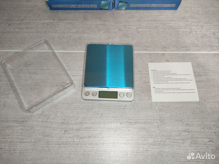 Весы ювелирные кухонные электронные 500г / 0,01г