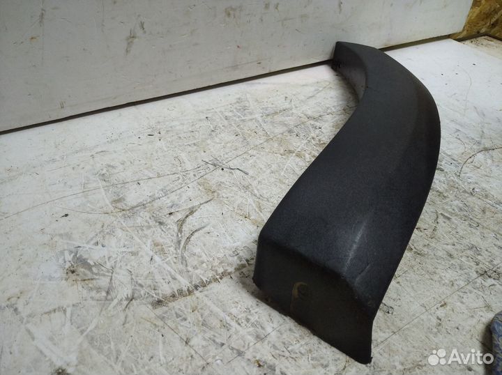 Накладка переднего бампера Renault Sandero 2 2014+